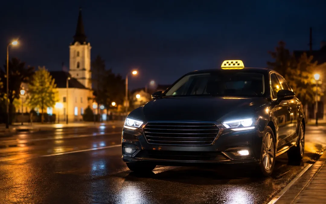 Éjszakai taxi Monoron a biztos hazaútért