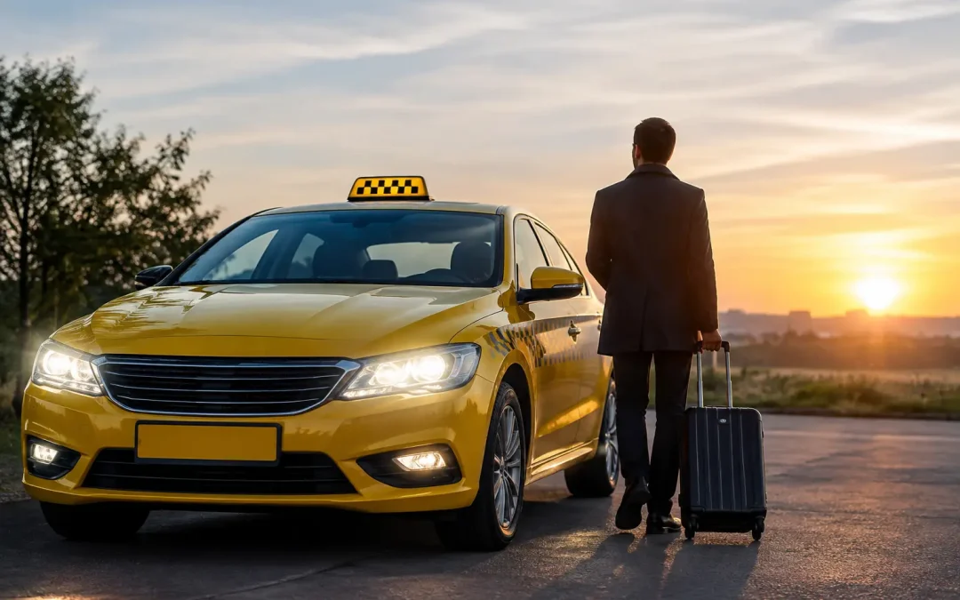 Hajnali taxi induláshoz Monorról, pontosan
