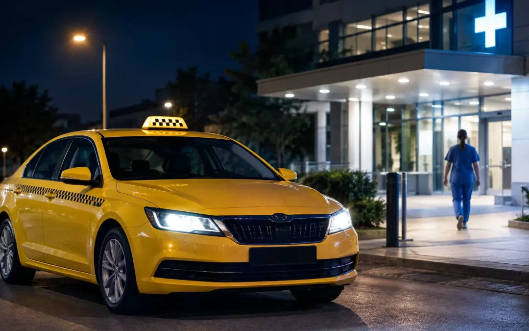 Taxi az ügyelethez Monorról éjszaka biztosan