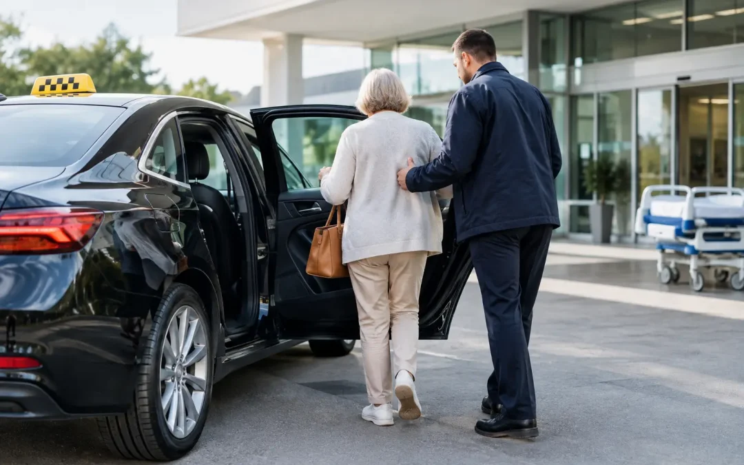 Taxi kórházi hazautazáshoz Monorról biztosan